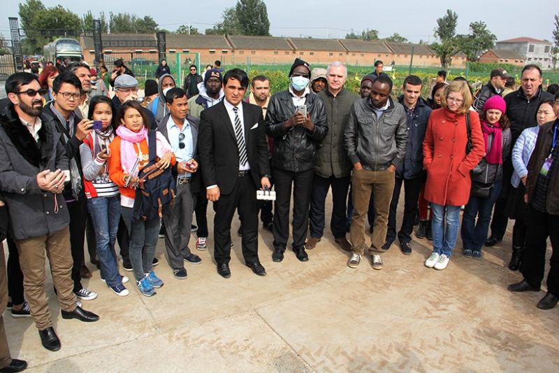 72名外國專家為何同時考察一個菊花基地？